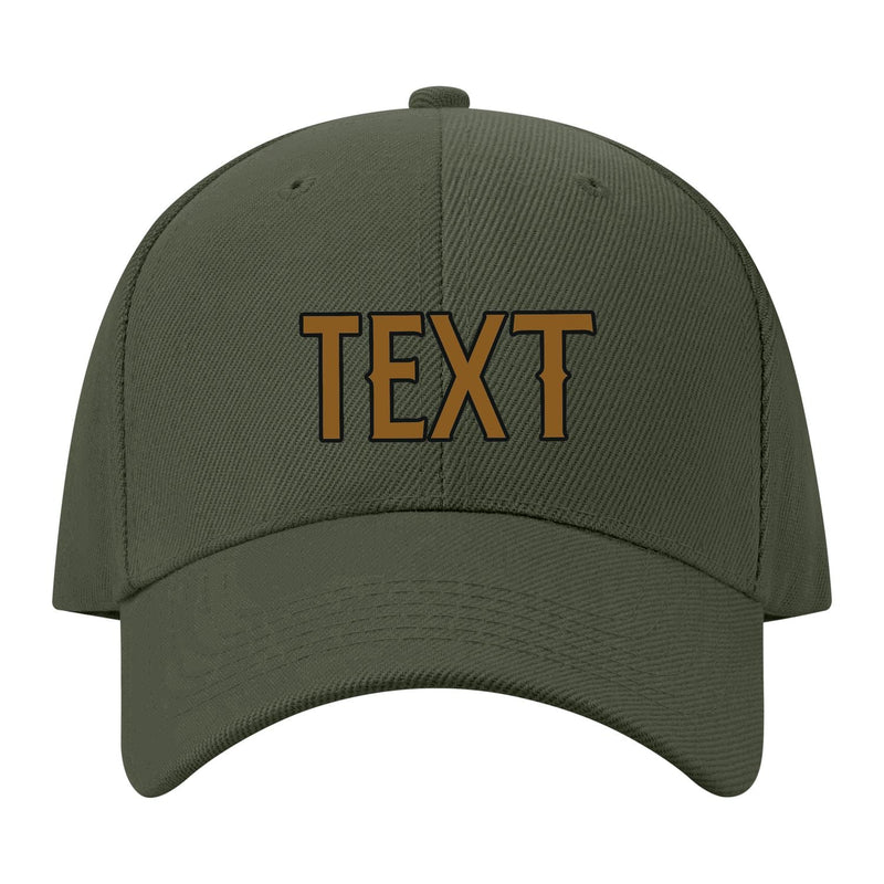 Custom Dark Green Dark Green Hat 34B21722