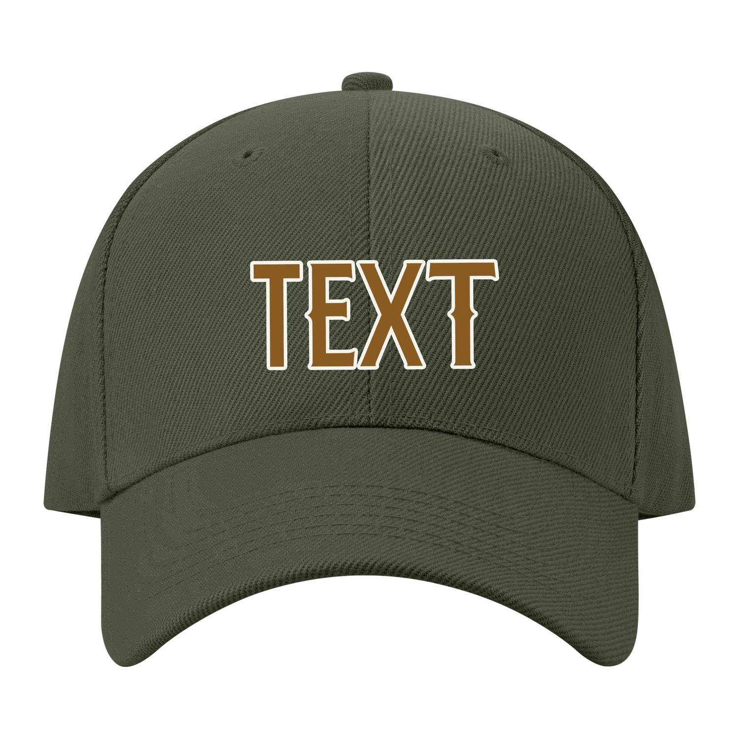 Custom Dark Green Dark Green Hat 34B21822