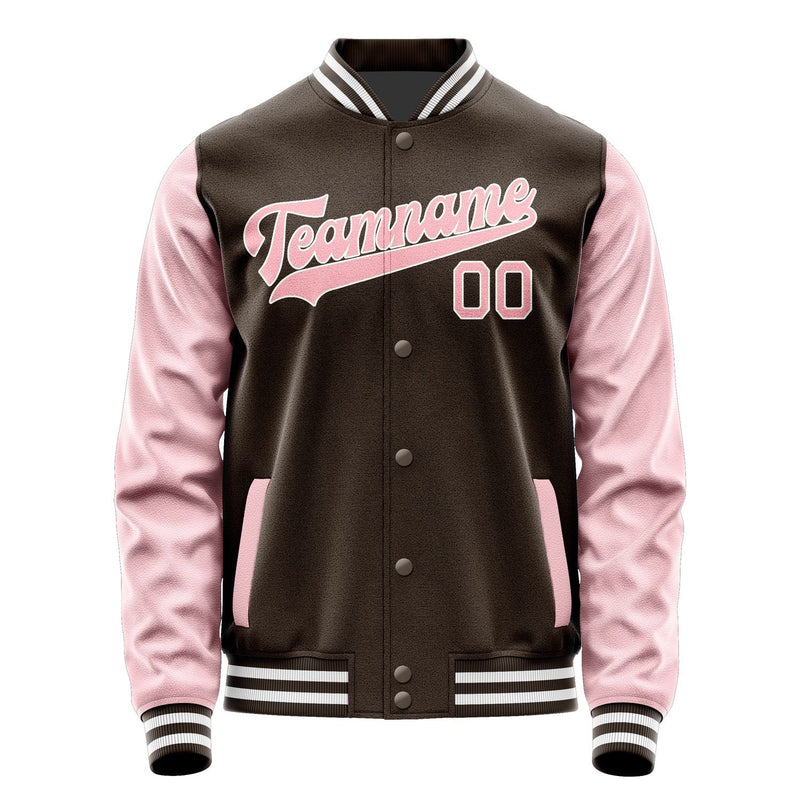 Custom Brown Light Pink Jacket JA0101210118B31821