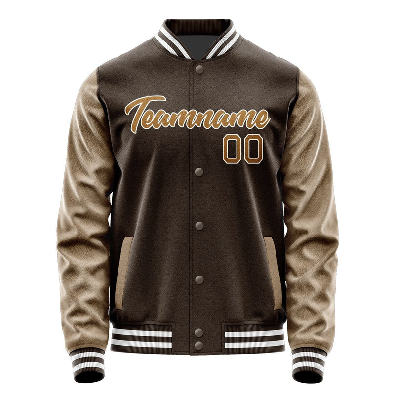 Custom Brown Khaki Jacket JA0101220118B21822