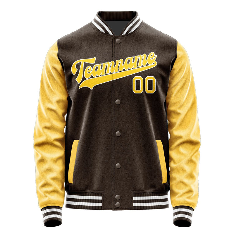 Custom Brown Gold Jacket JA0101300118B31830