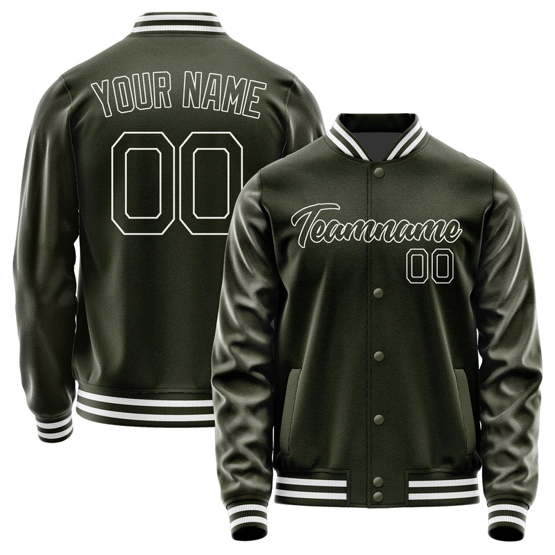 Custom Olive Olive Jacket JA0202020218B21802