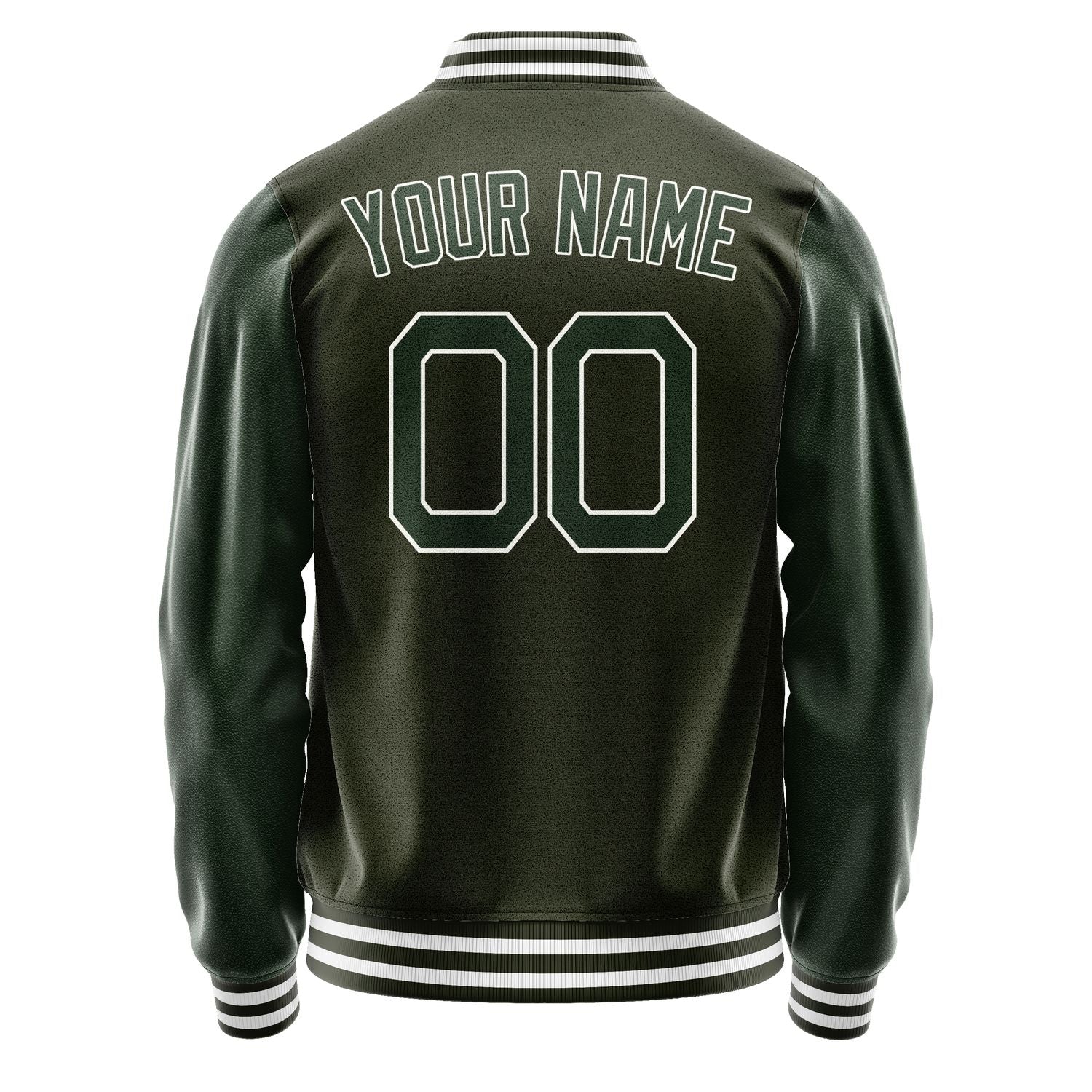 Custom Olive Green Jacket JA0202050218B21805