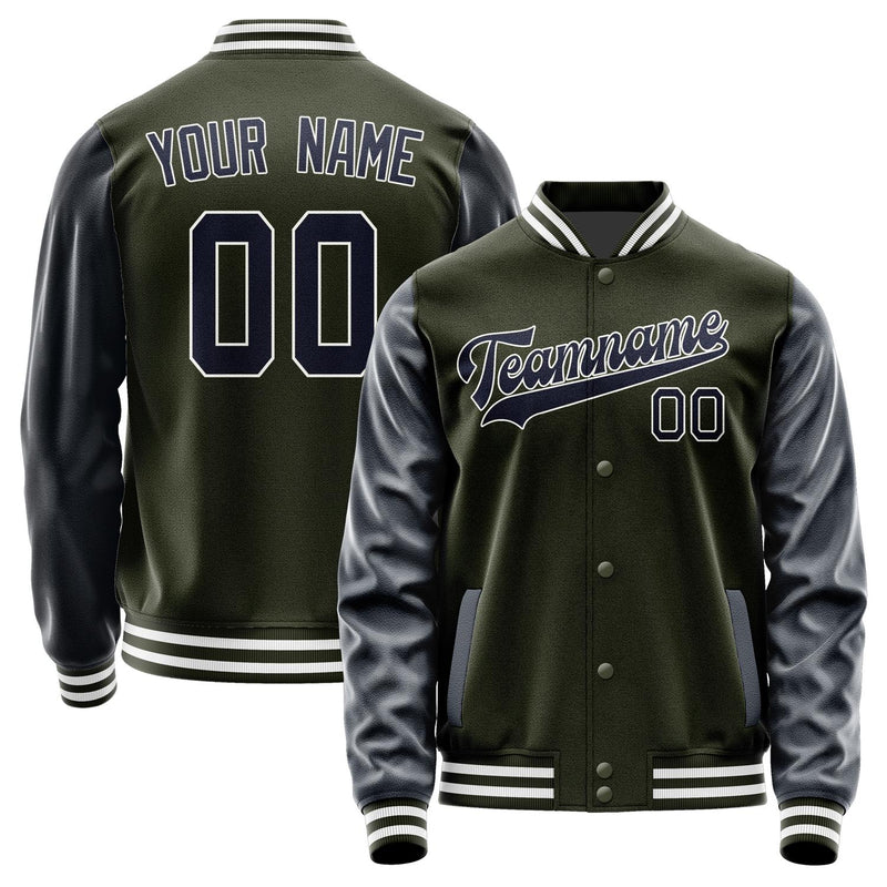Custom Olive Navy Jacket JA0202110218B31811