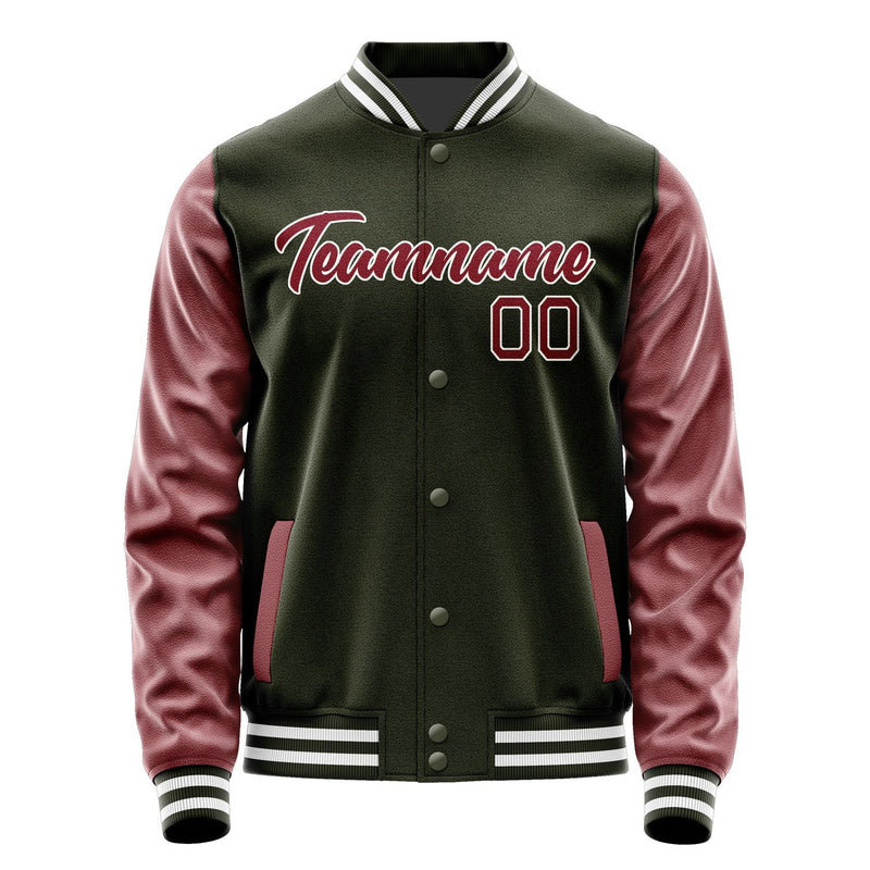 Custom Olive Red Jacket JA0202140218B21814