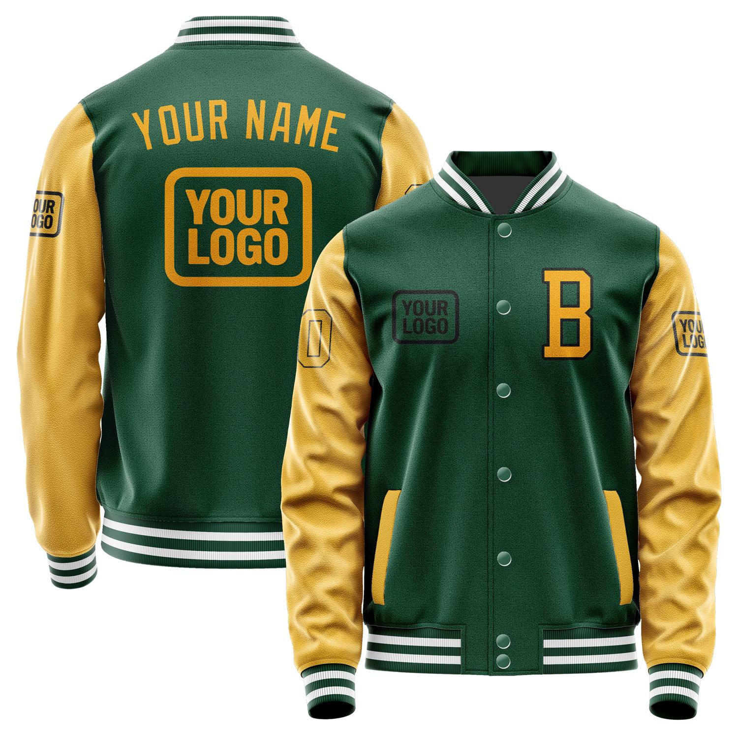 Custom Green Yellow Jacket JA050519051817191917