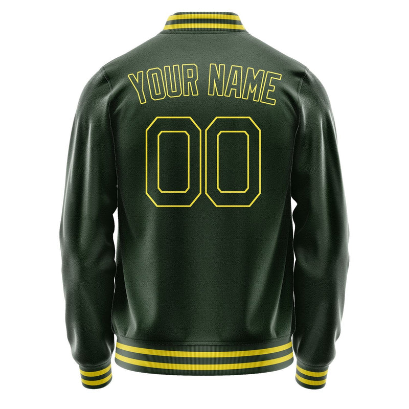Custom Dark Green Dark Green Jacket JA0606060626B22606