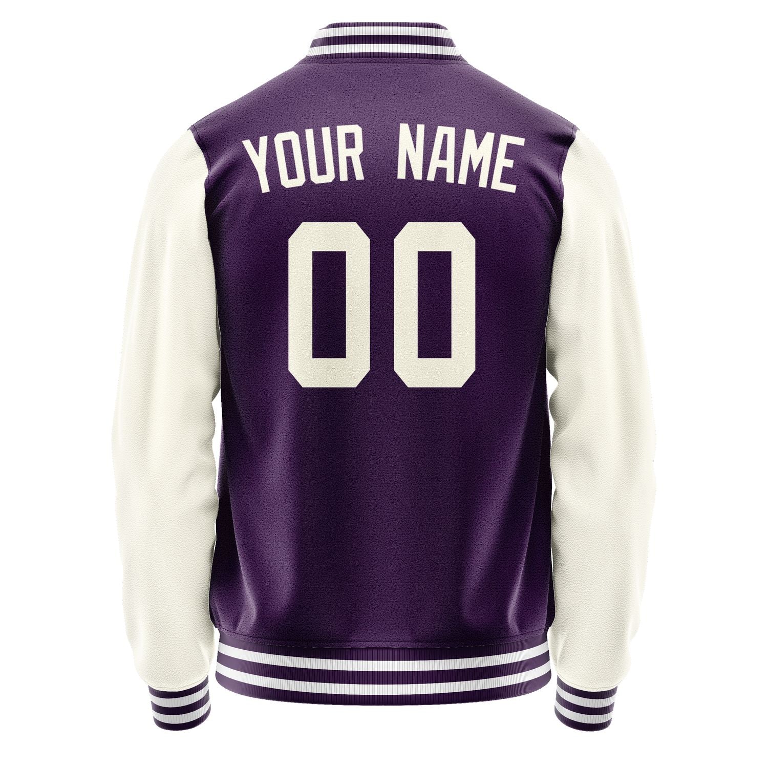 Custom Purple Cream Jacket JA0707030718B31803