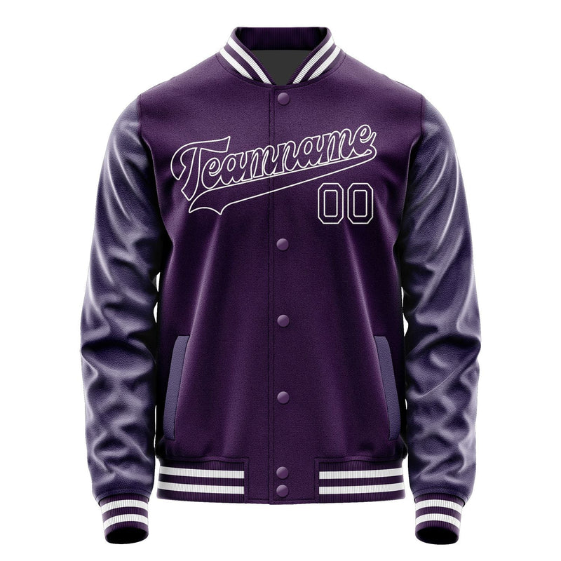 Custom Purple Purple Jacket JA0707070718B31807