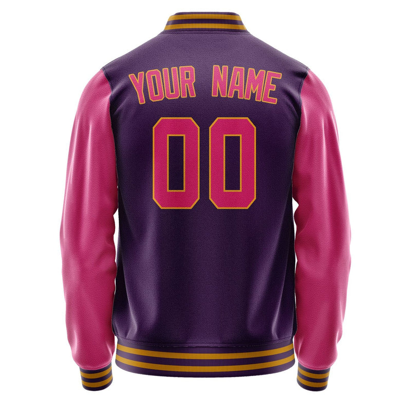 Custom Purple Pink Jacket JA0707130719B31913