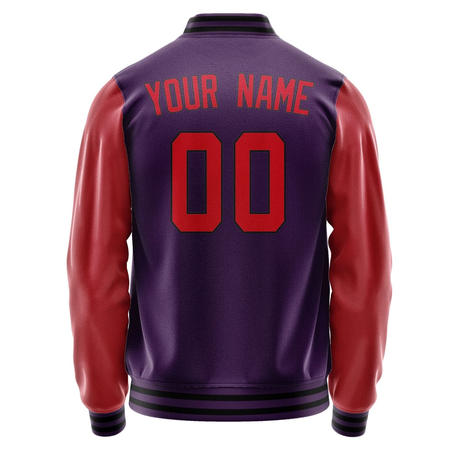Custom Purple Red Jacket JA0707140717B31714