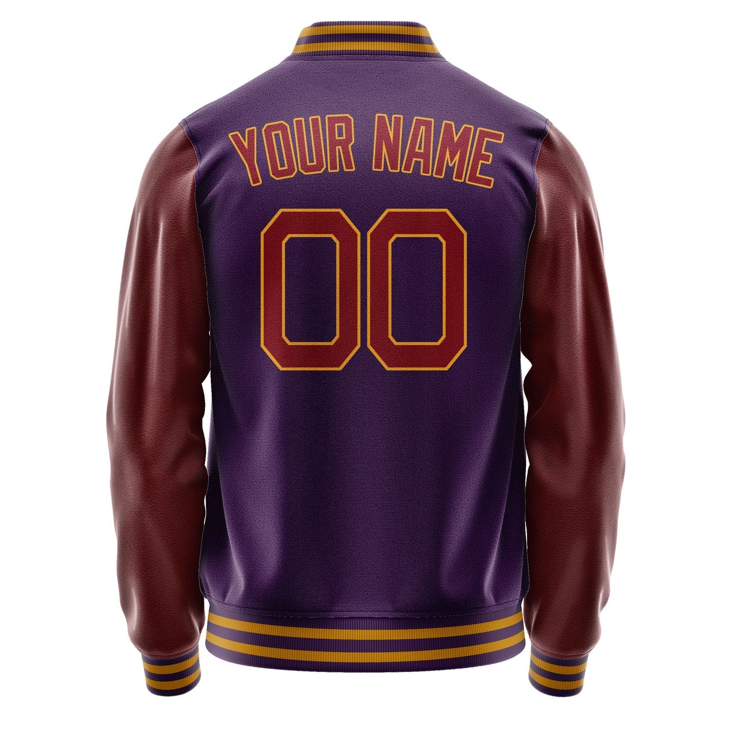Custom Purple Crimson Red Jacket JA0707150718B21815