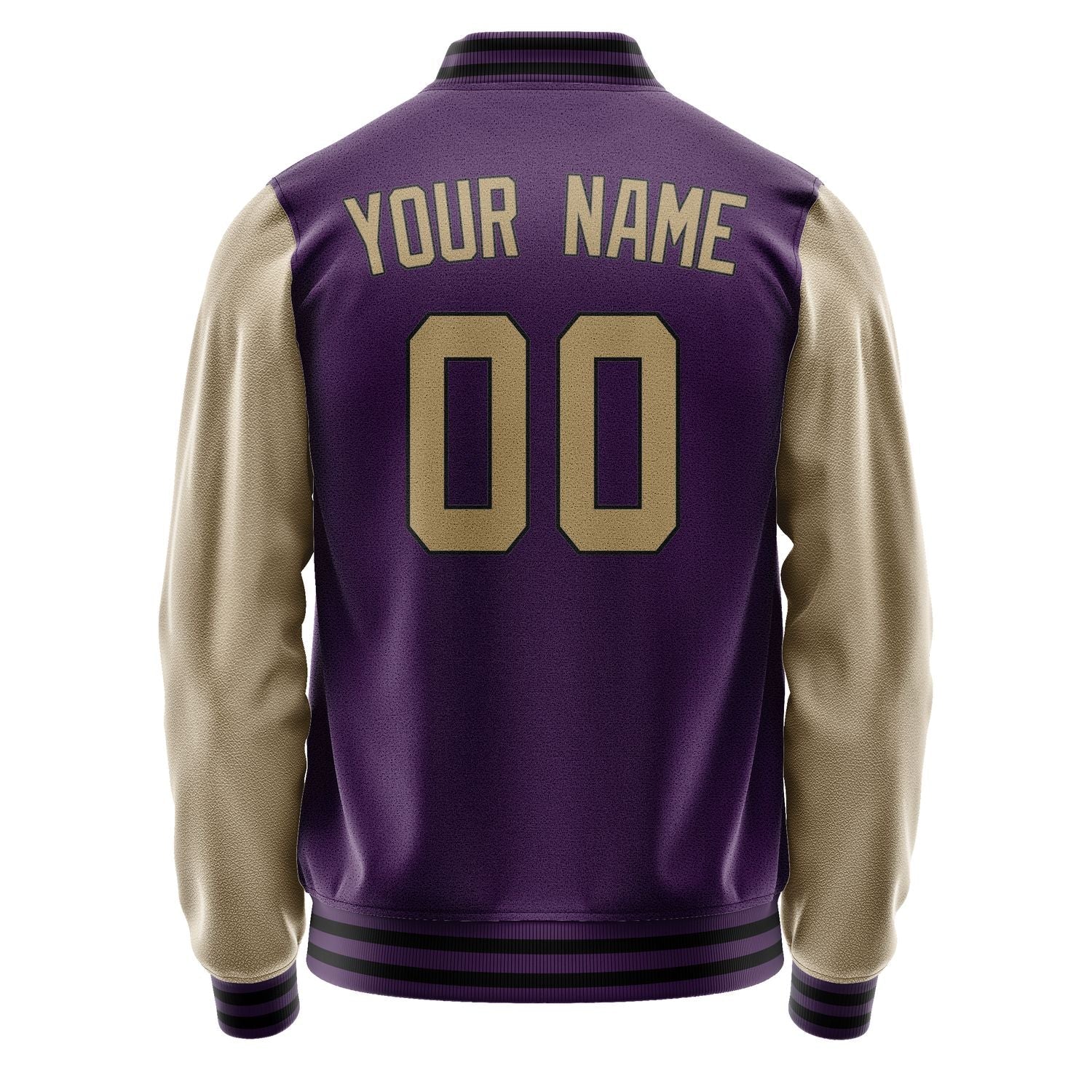 Custom Purple Light Khaki Jacket JA0707250717B31725