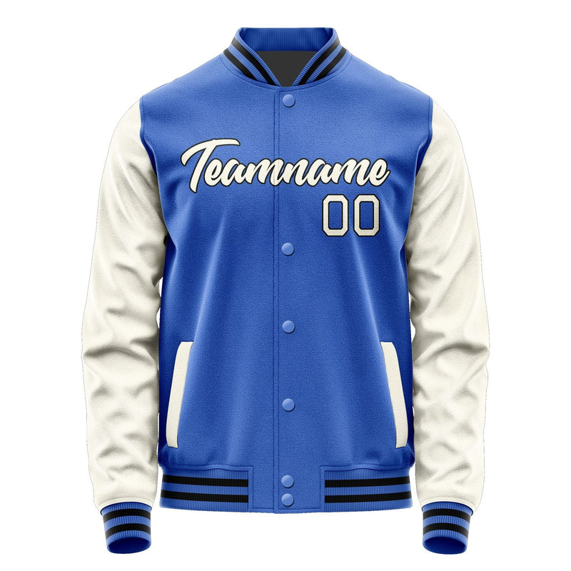 Custom Sky Blue Cream Jacket JA0909030917B21703