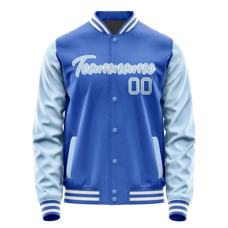 Custom Sky Blue Light Blue Jacket JA0909080918B21808