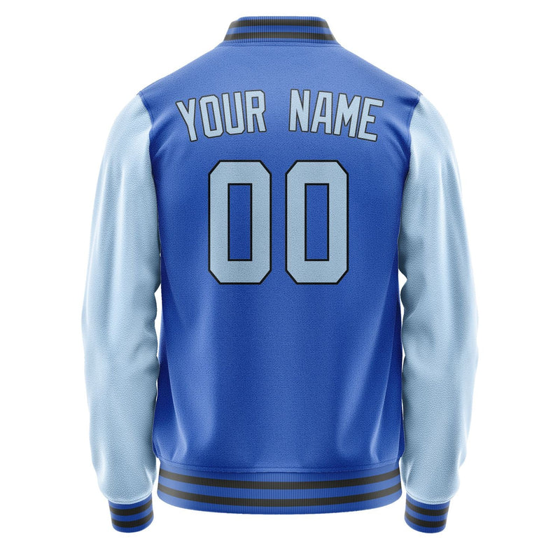 Custom Sky Blue Light Blue Jacket JA0909080920B31708