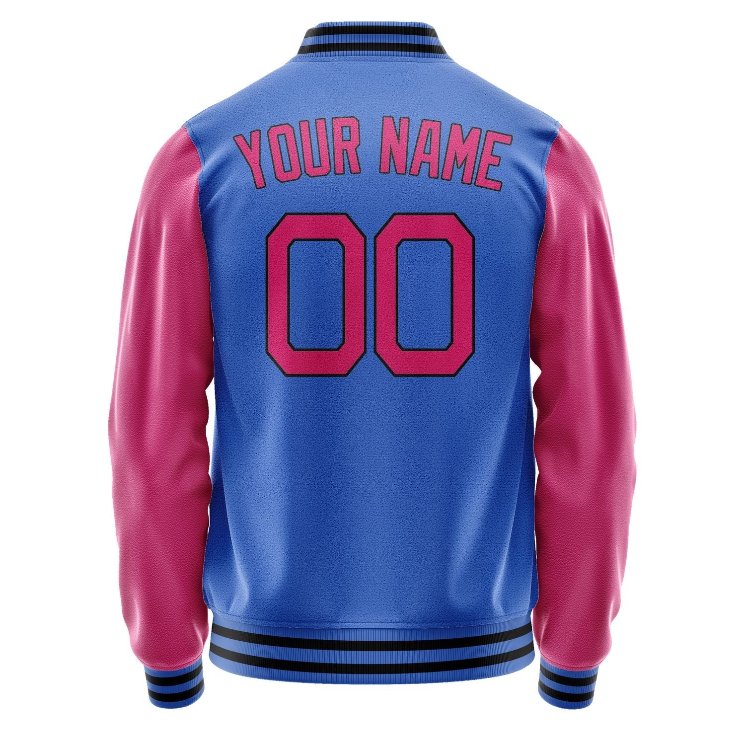 Custom Sky Blue Orange Red Jacket JA0909120920B21712
