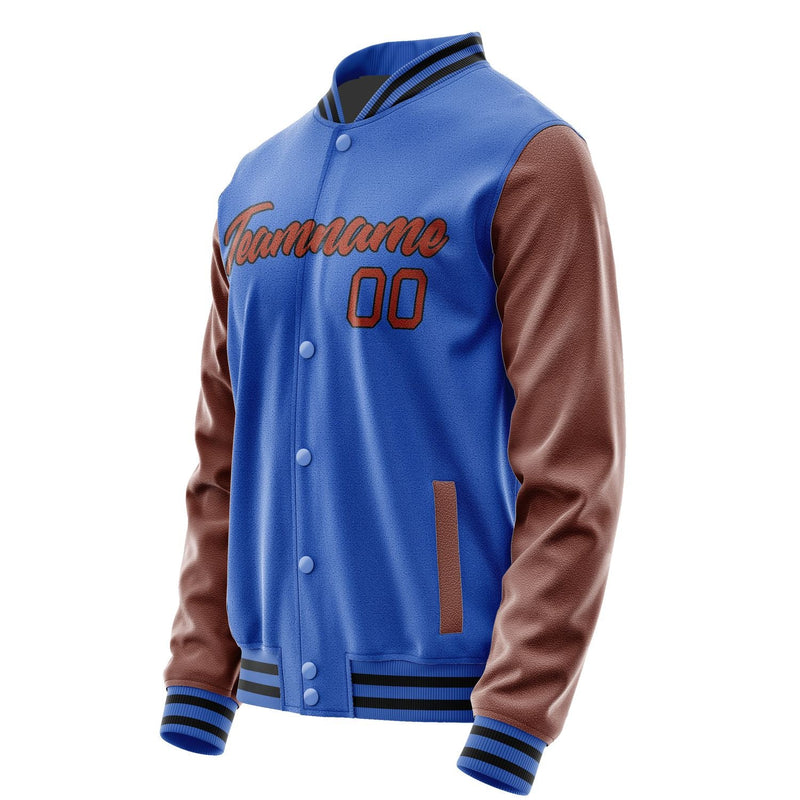 Custom Sky Blue Crimson Red Jacket JA0909150920B21715