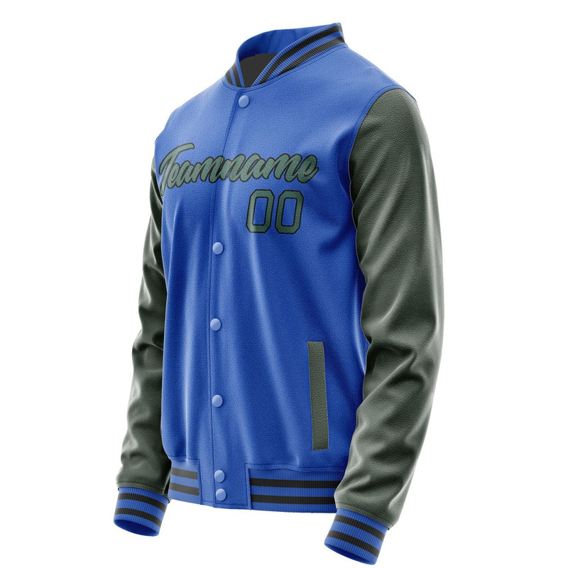 Custom Sky Blue Blue Green Jacket JA0909270918B21827
