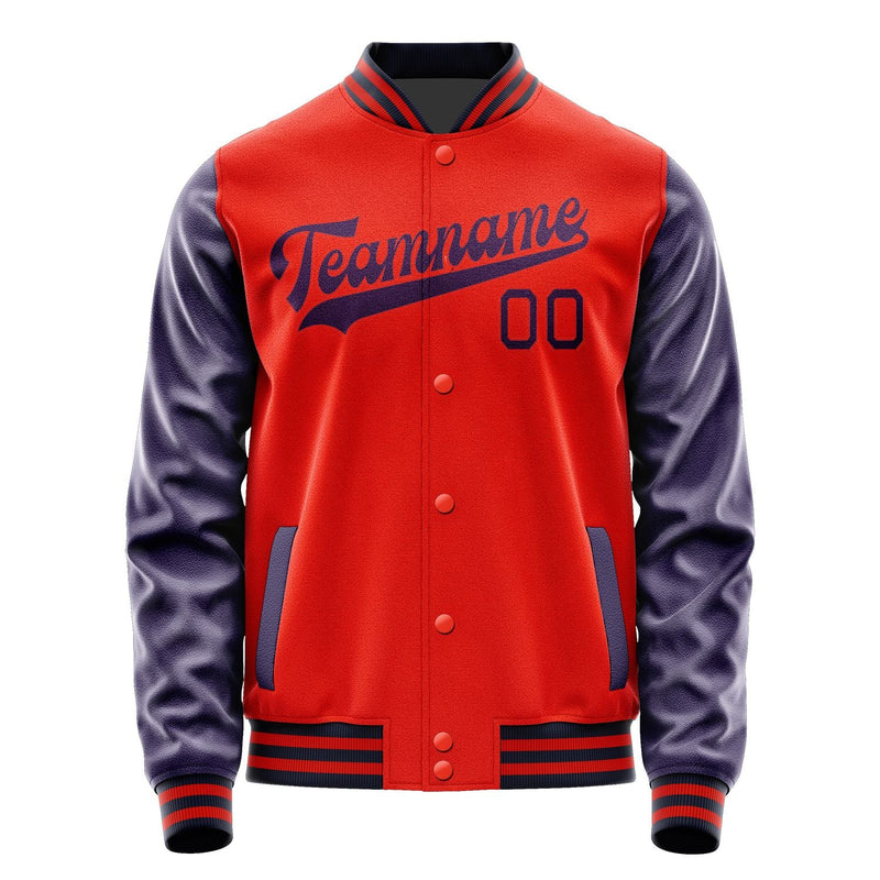 Custom Orange Red Purple Jacket JA1212071112B31207