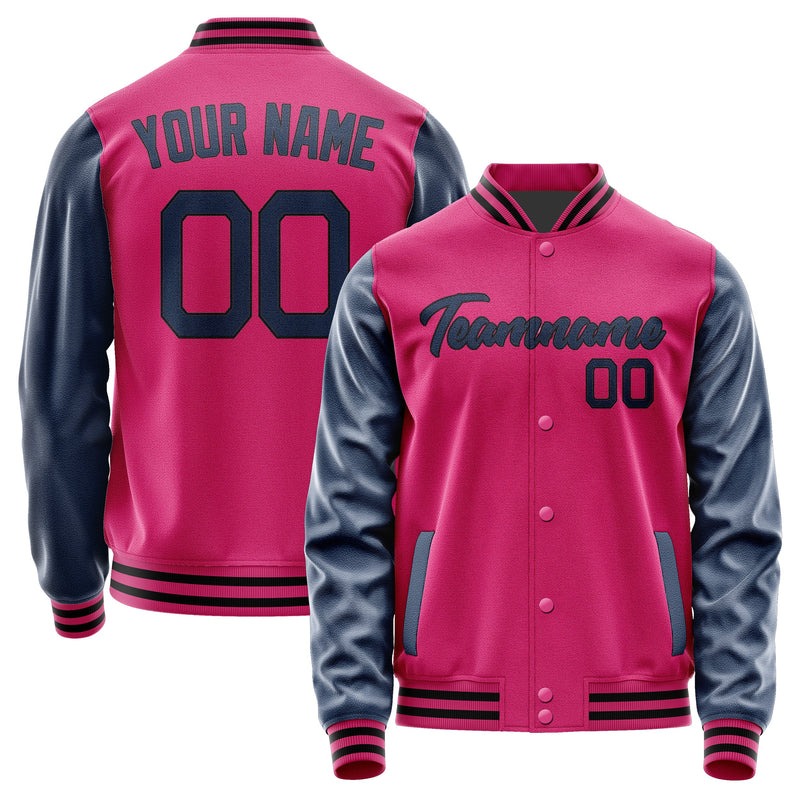 Custom Pink Blue Jacket JA1313101317B21710