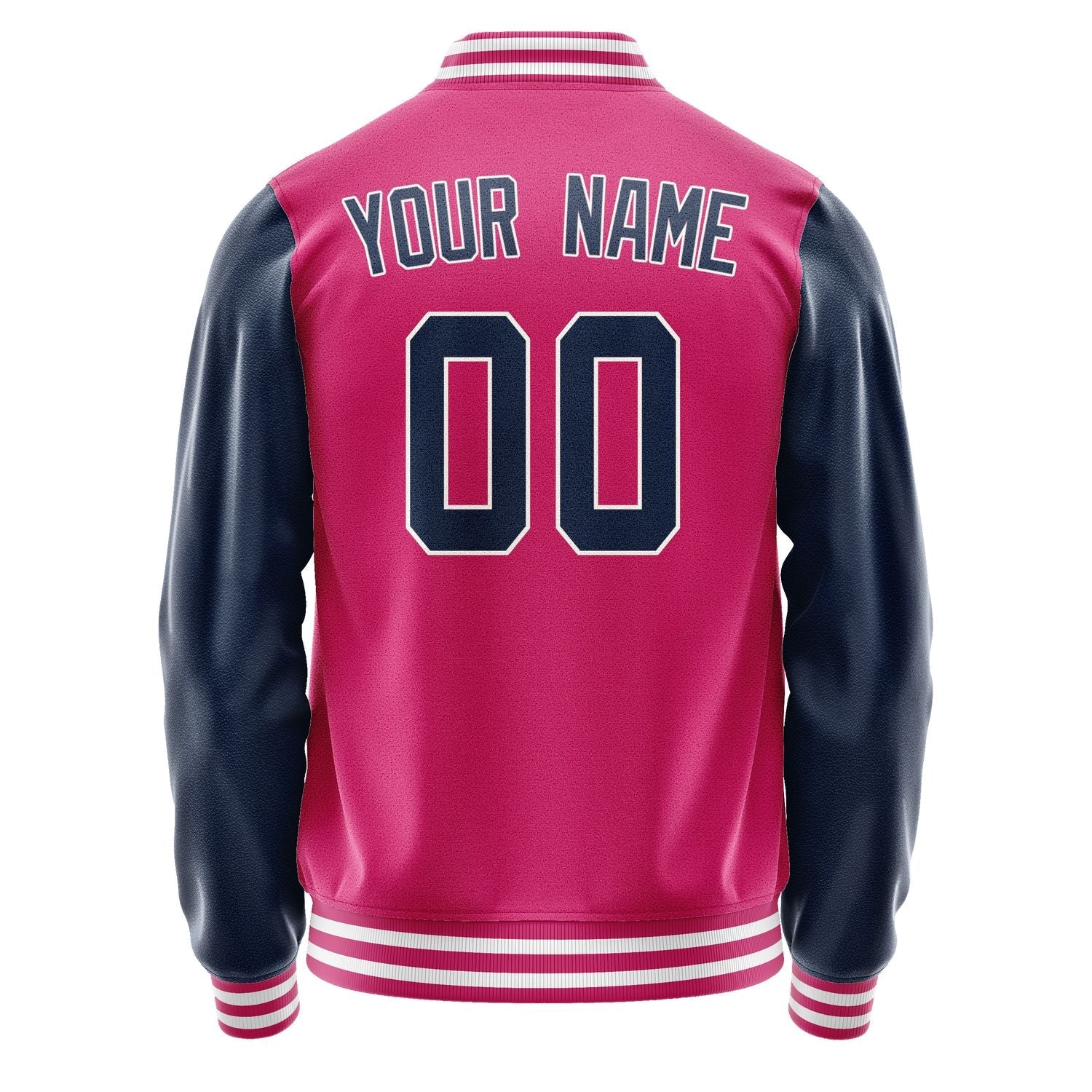 Custom Pink Blue Jacket JA1313101318B31810