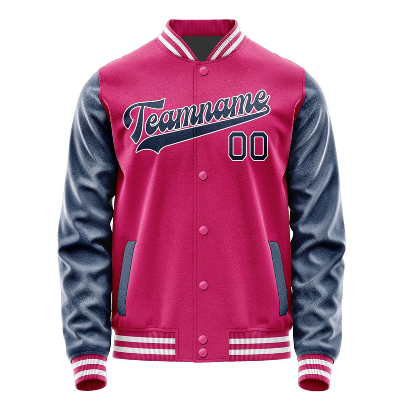 Custom Pink Blue Jacket JA1313101318B31810