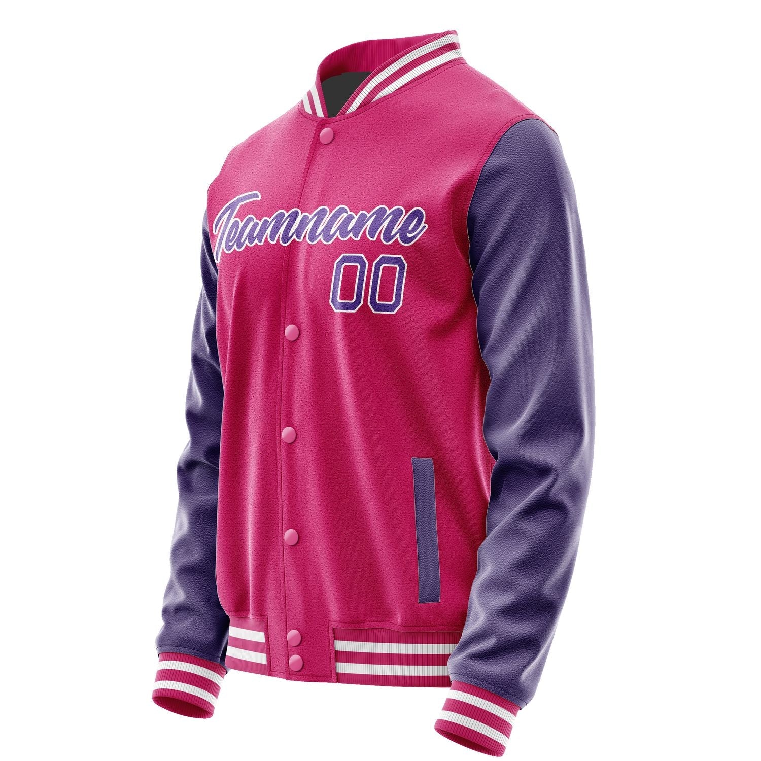 Custom Pink Light Purple Jacket JA1313231318B21823