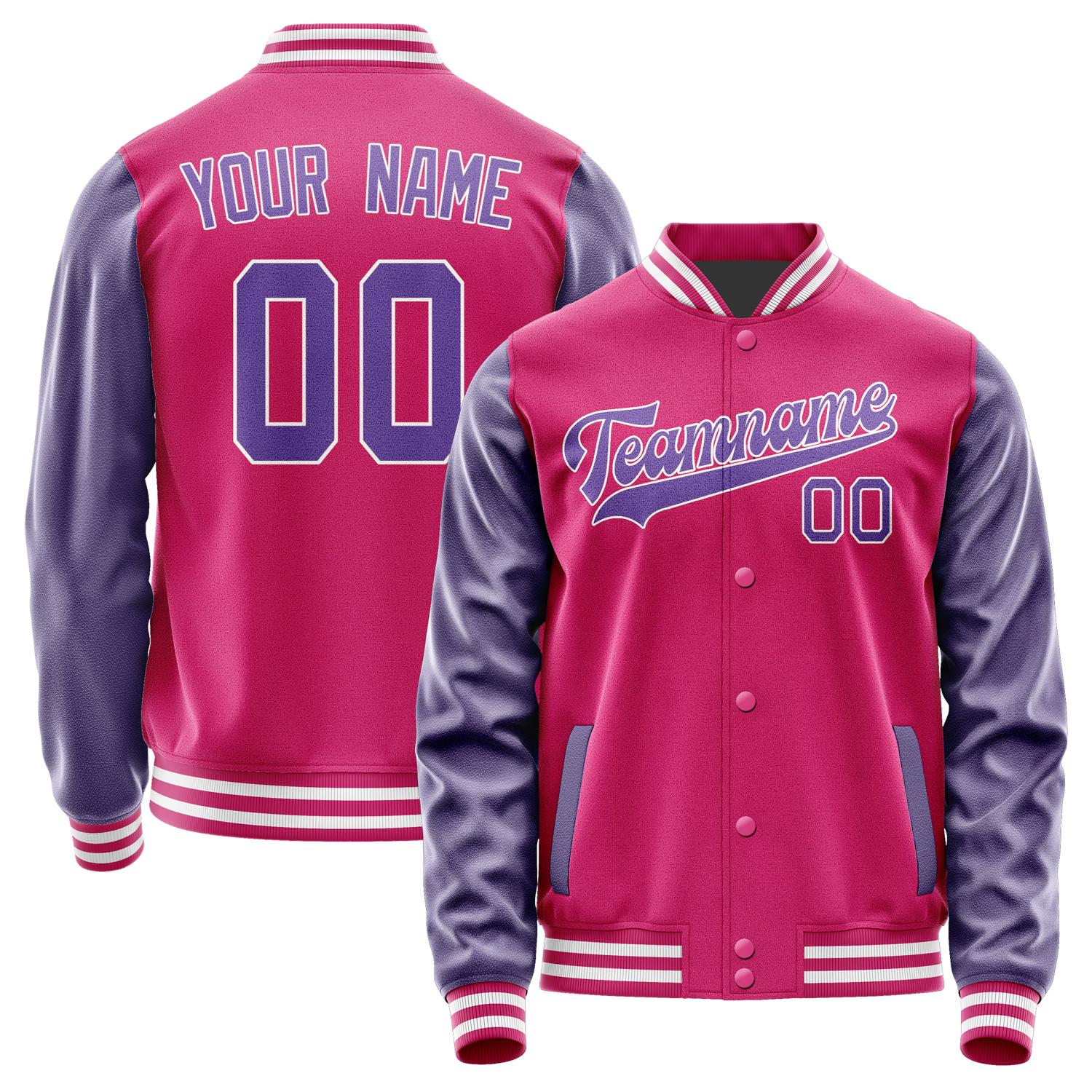 Custom Pink Light Purple Jacket JA1313231318B31823