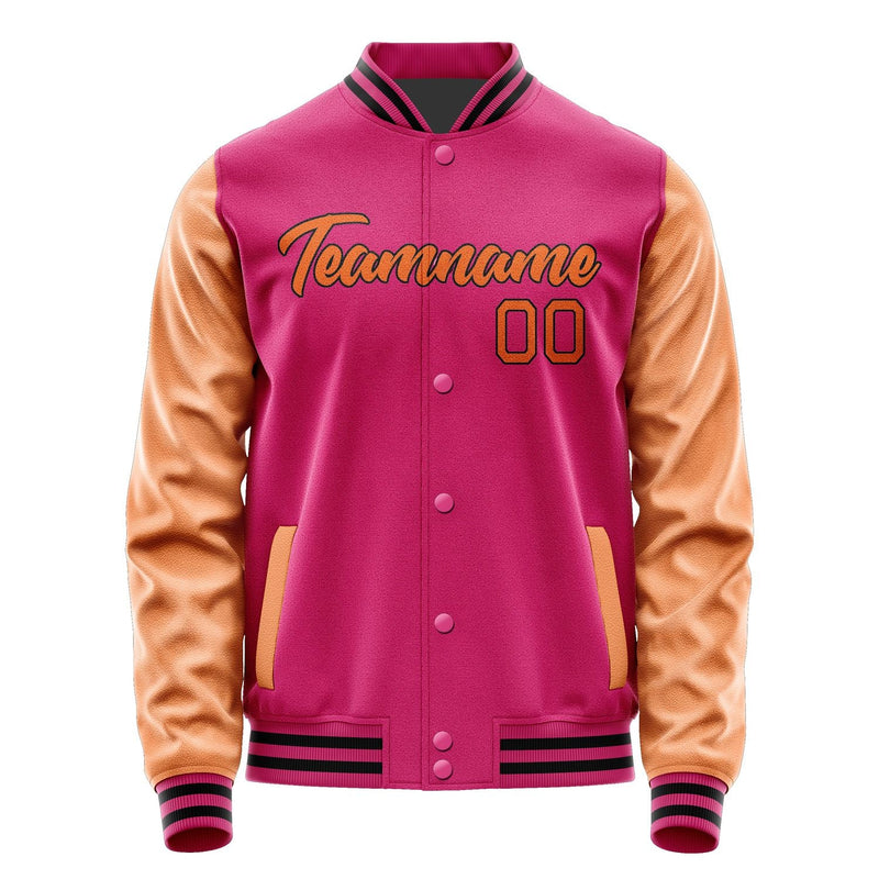 Custom Pink Orange Jacket JA1313281317B21728