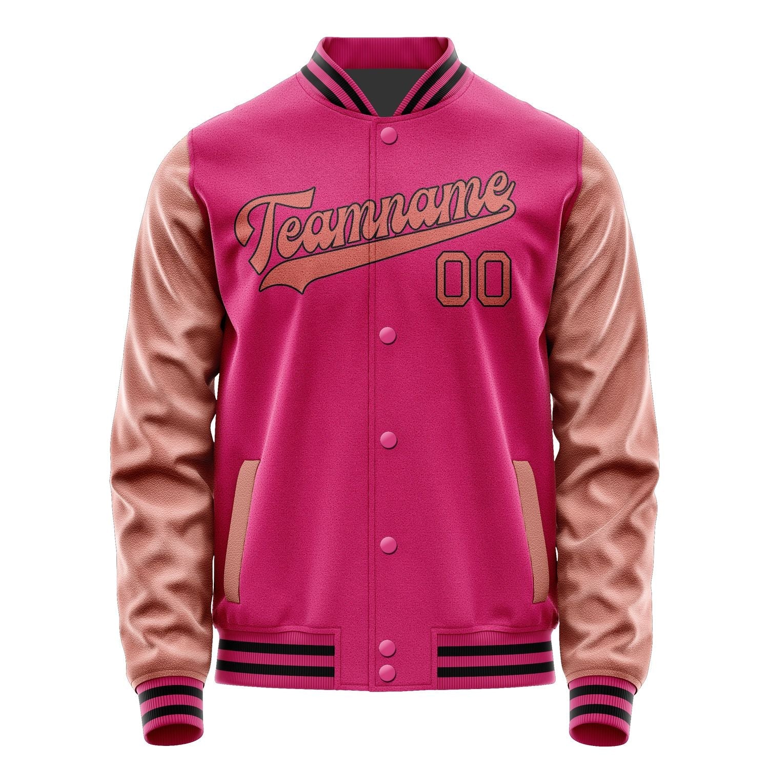 Custom Pink Copper Rose Jacket JA1313291317B31729