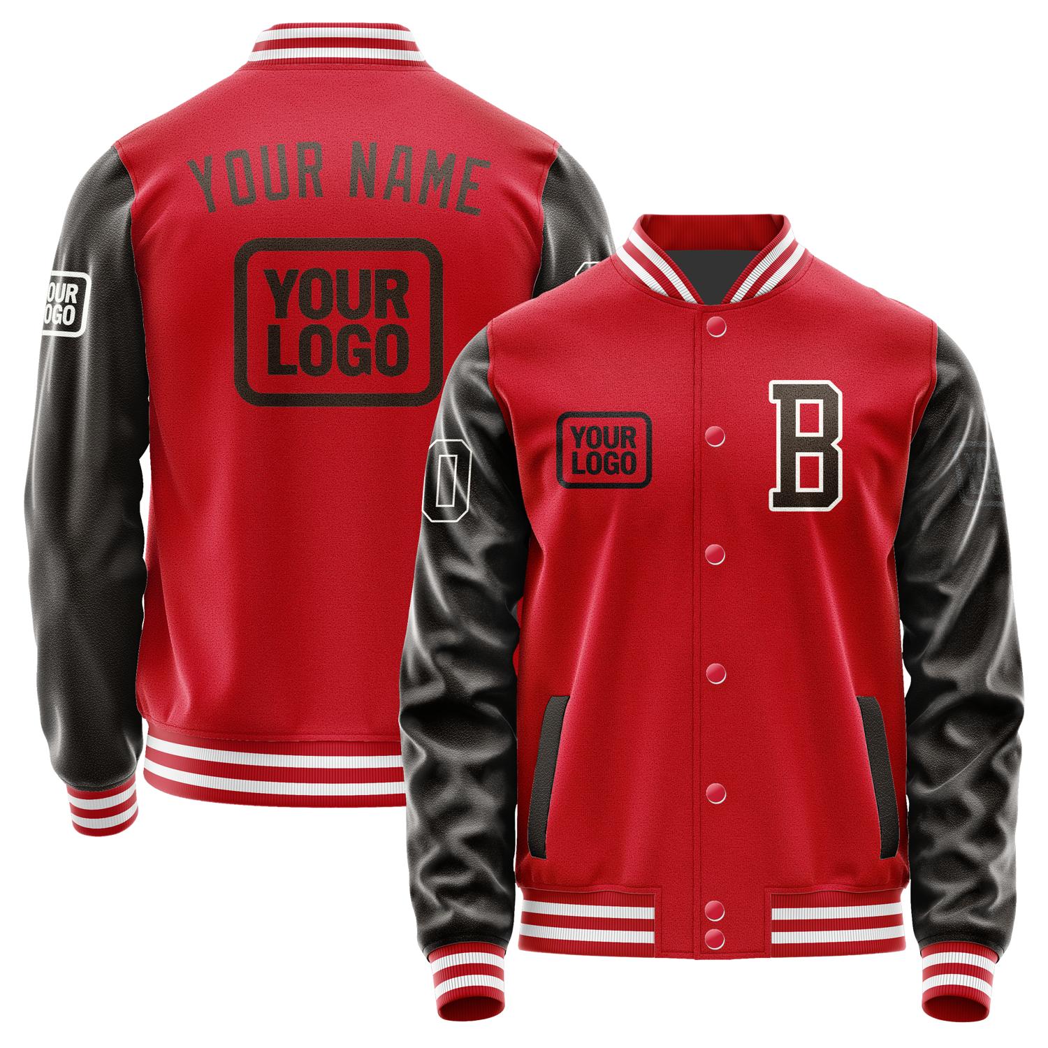 Custom Red Brown Jacket JA141401141818010118