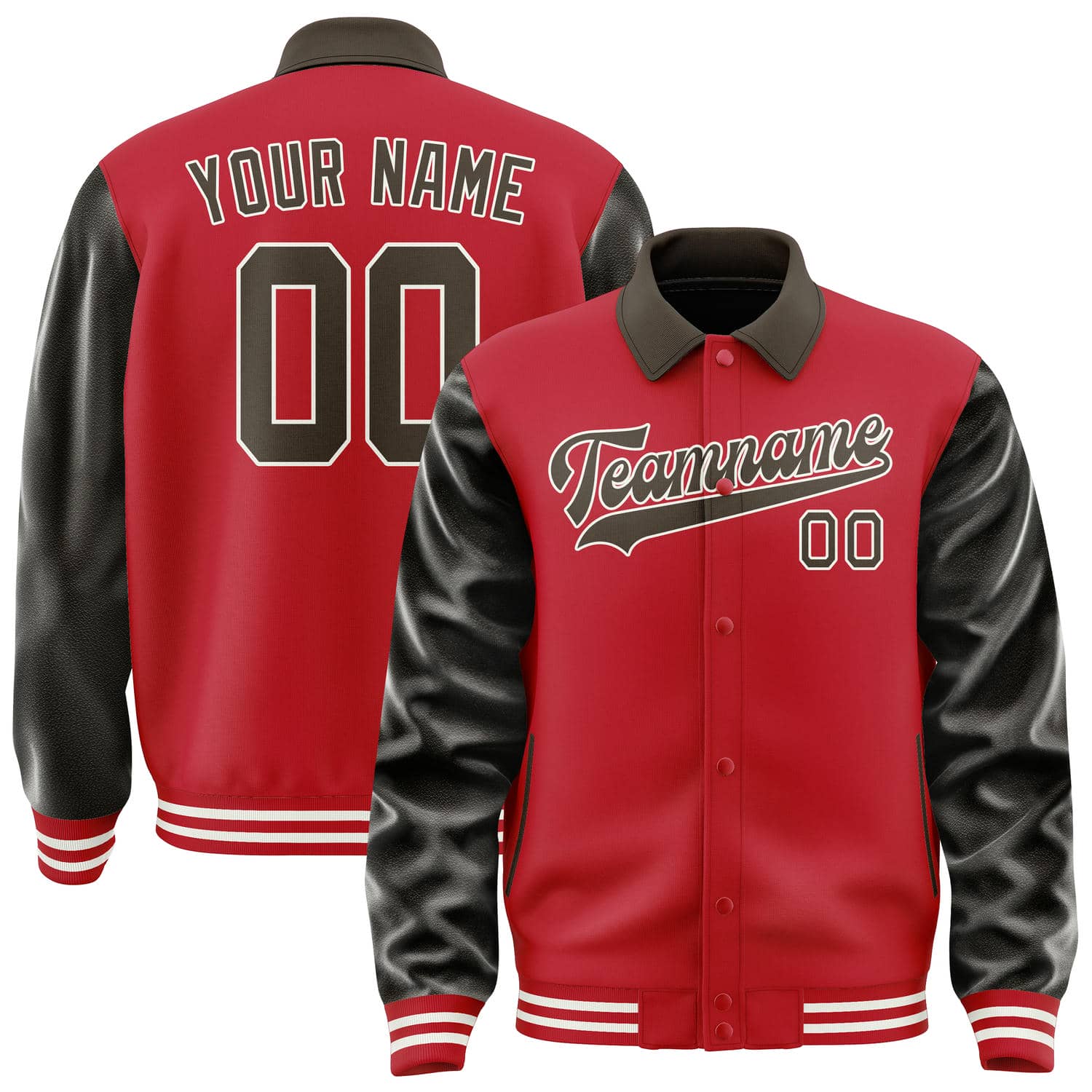 カスタムレッドブラウンジャケット