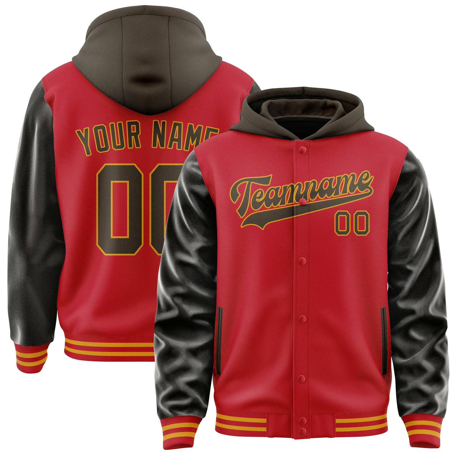 カスタムレッドブラウンジャケット