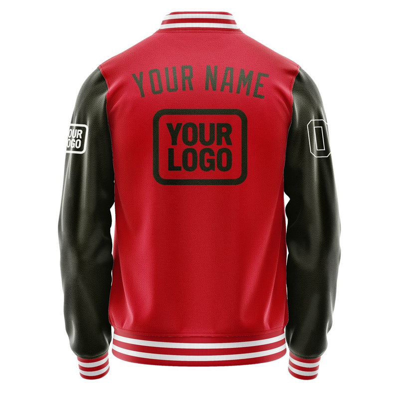 Custom Red Olive Jacket JA141402141818020218