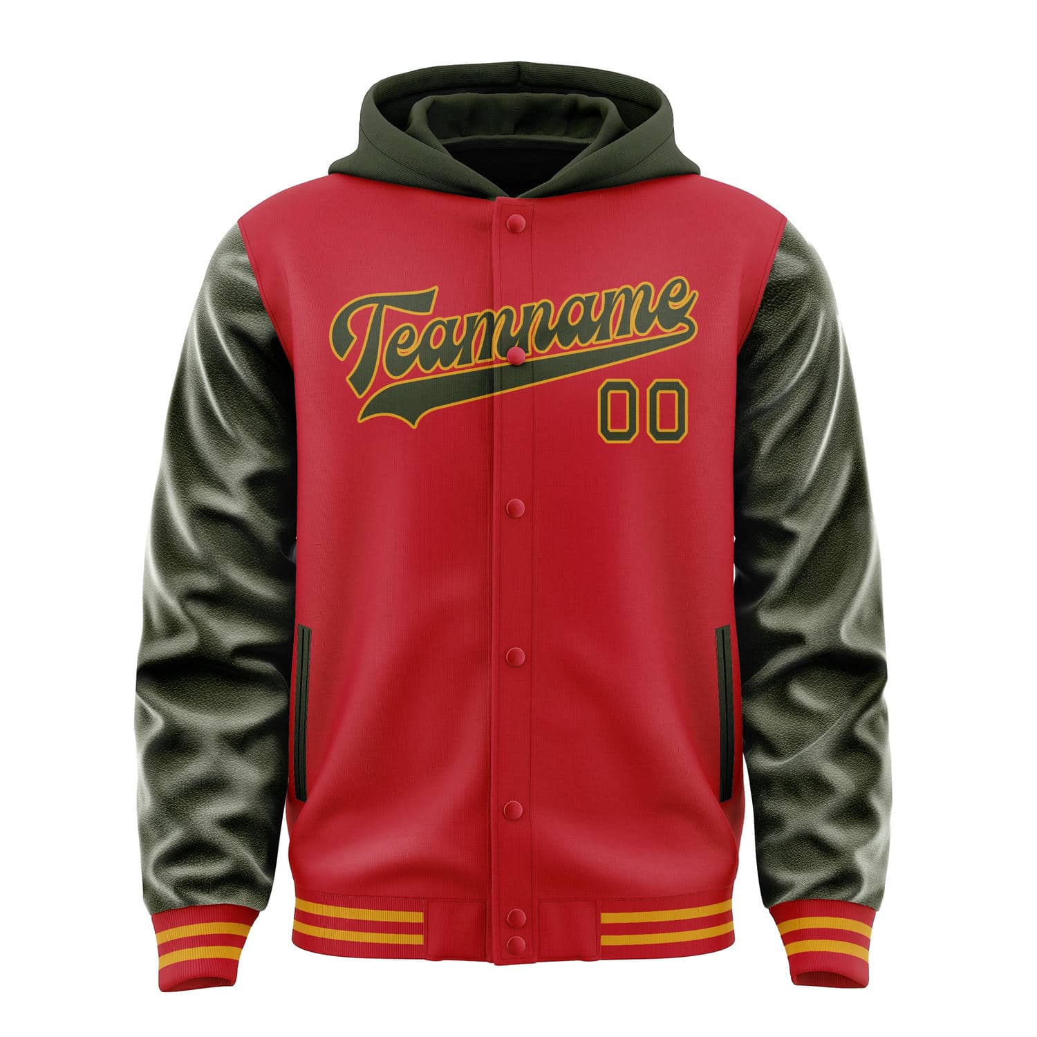 カスタムレッドオリーブジャケット