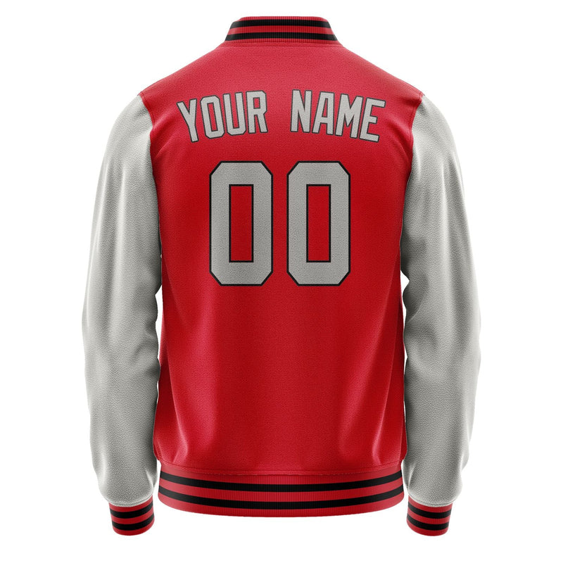 Custom Red Gray Jacket JA1414041417B31704