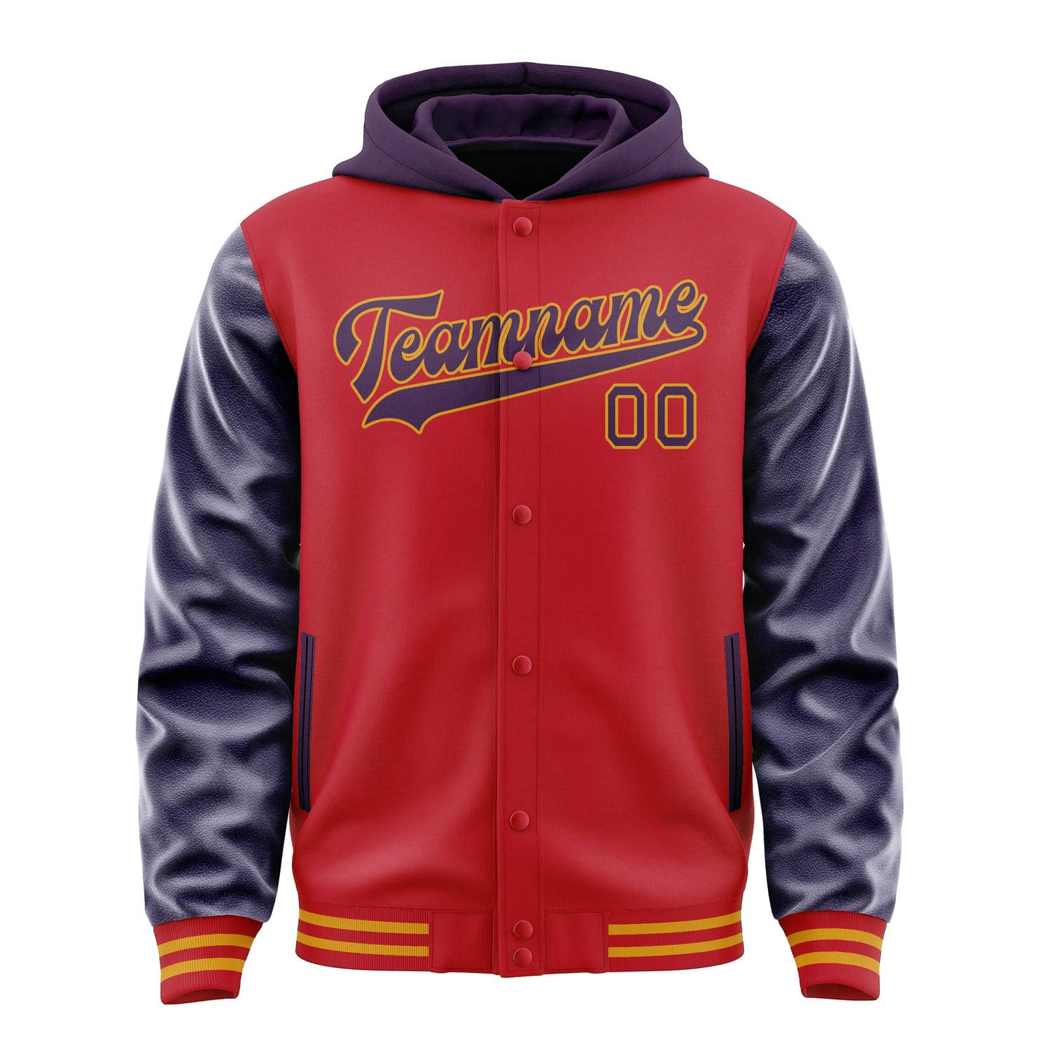 カスタムレッドパープルジャケット