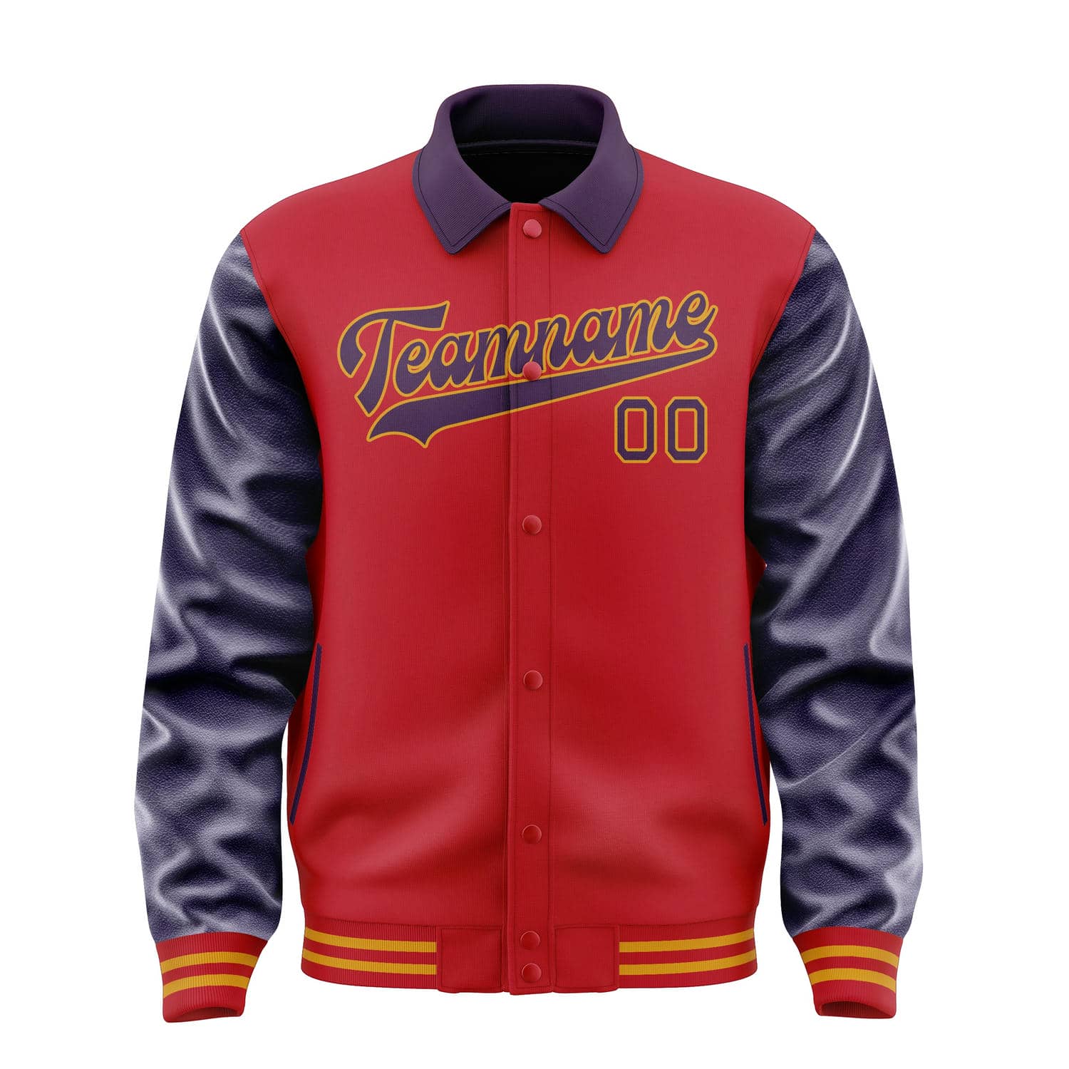 カスタムレッドパープルジャケット