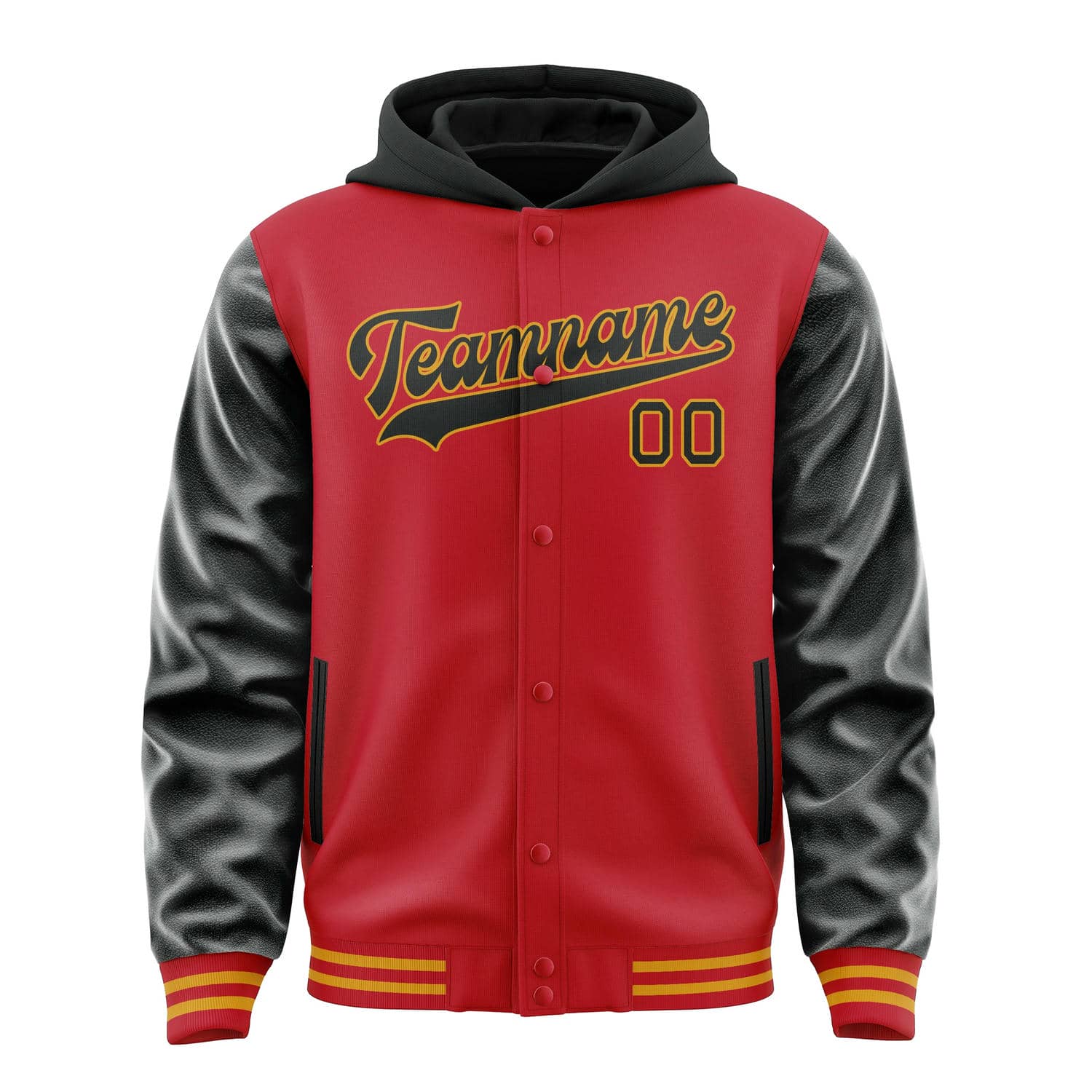 カスタムレッドブラックジャケット