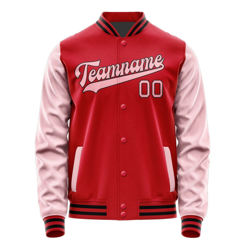 Custom Red Light Pink Jacket JA1414211417B31721