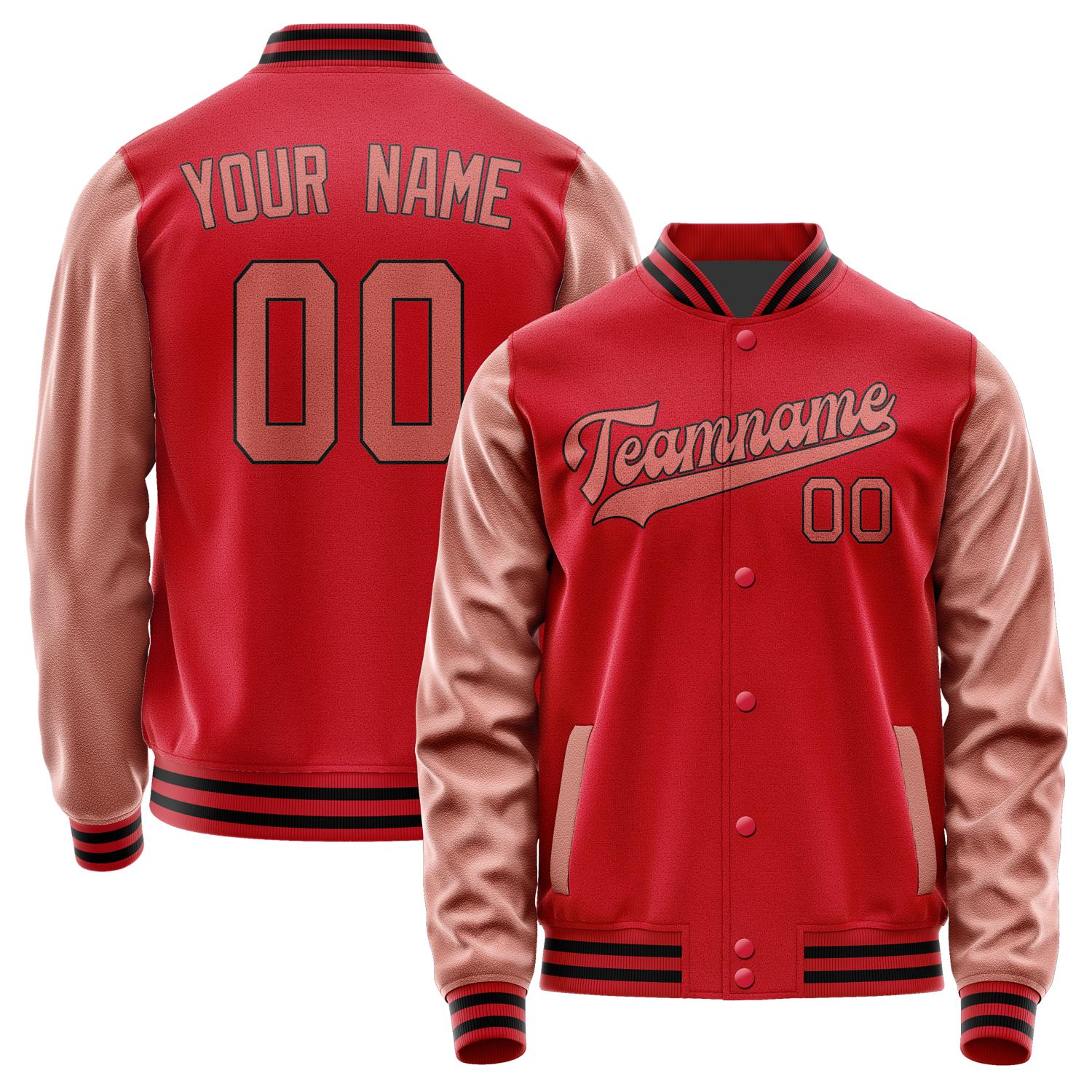 Custom Red Copper Rose Jacket JA1414291417B31729