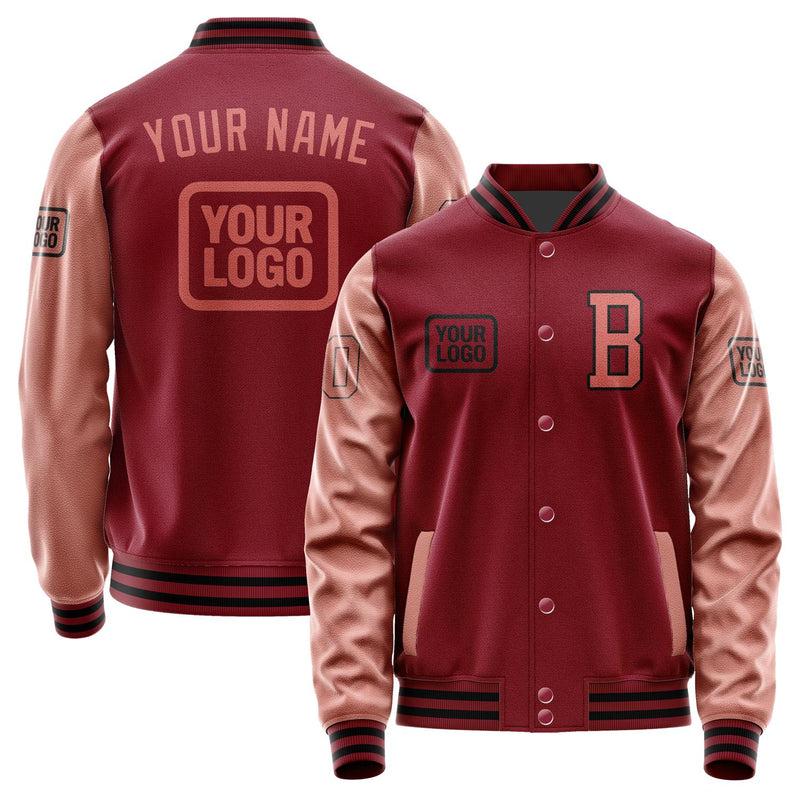 Custom Crimson Red Copper Rose Jacket JA151529151717292917