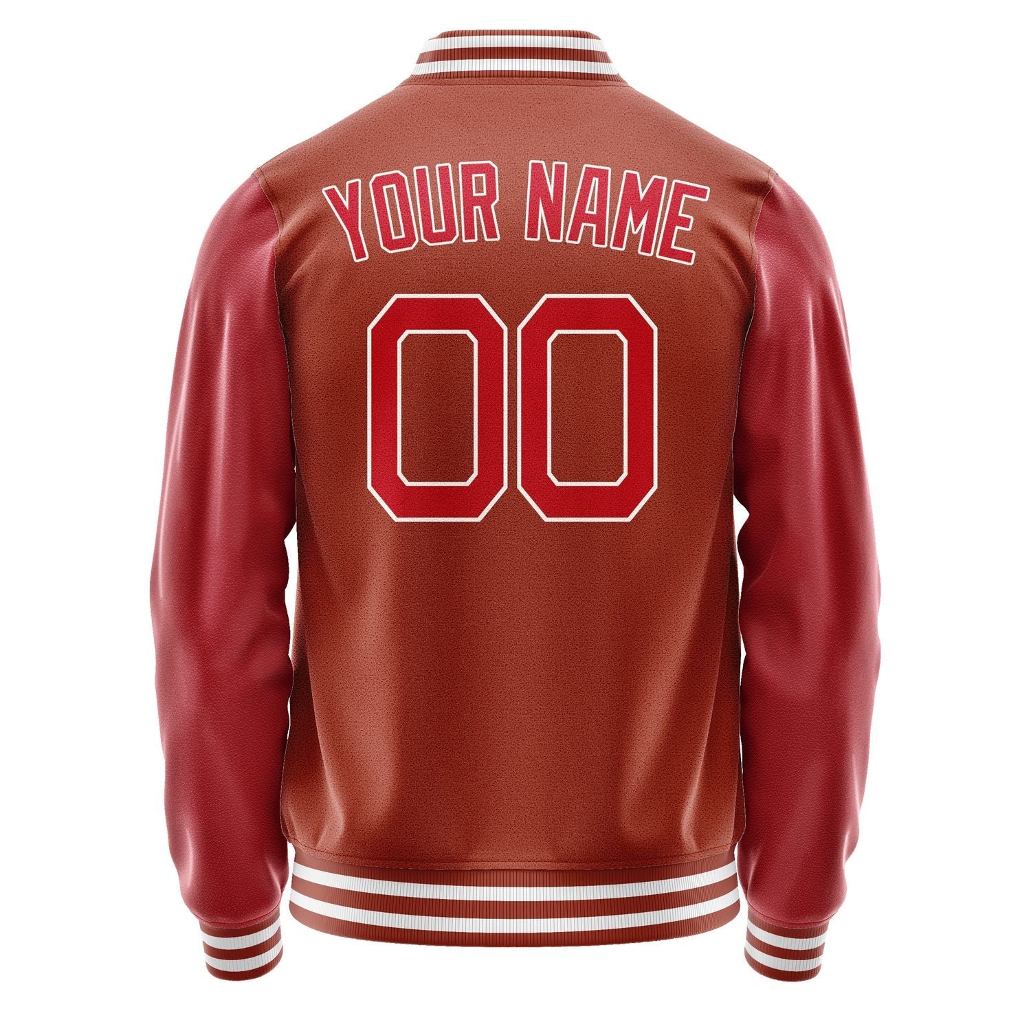 Custom Coral Red Red Jacket JA1616141618B21814