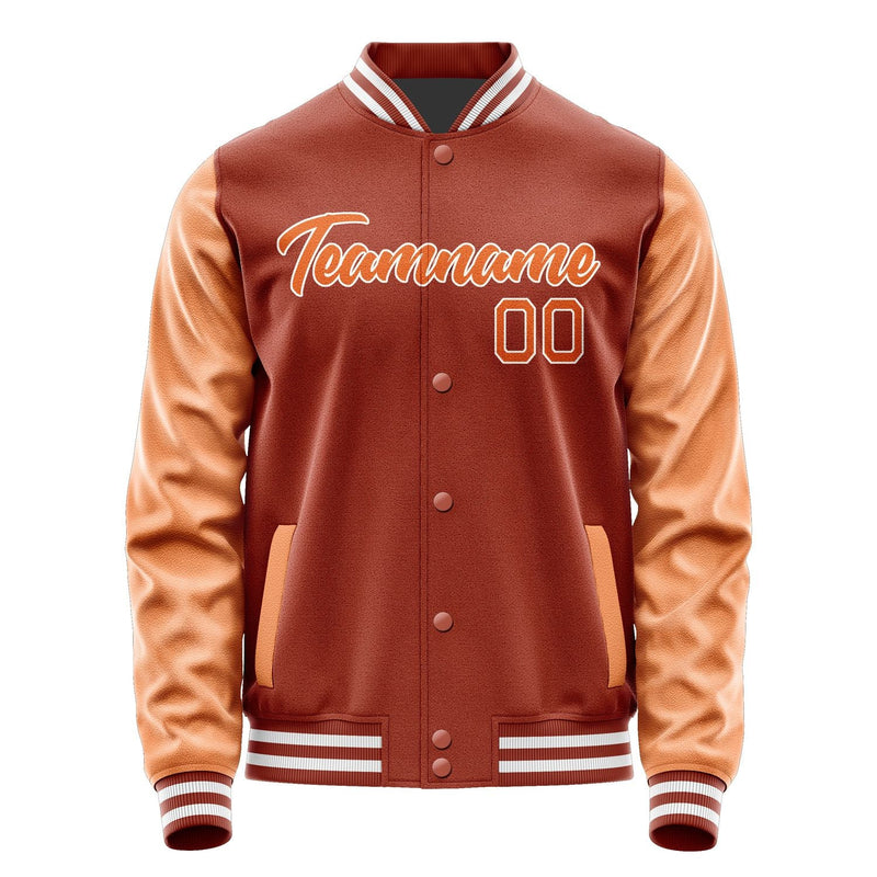 Custom Coral Red Orange Jacket JA1616281618B21828