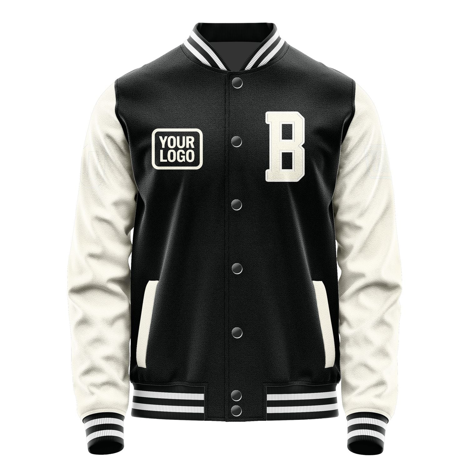 Custom Black Cream Jacket JA171703171818030318