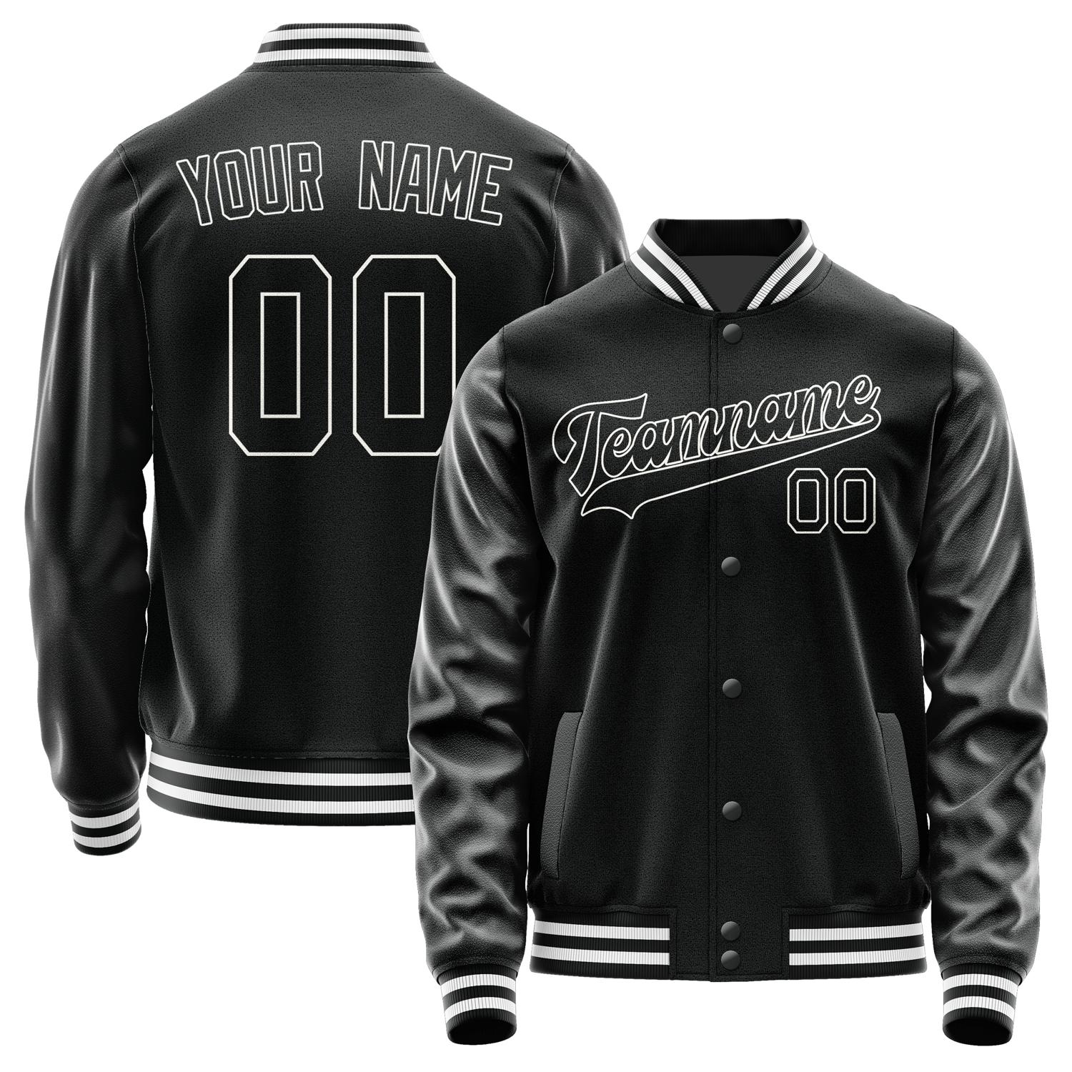 Custom Black Black Jacket JA1717171718B31817