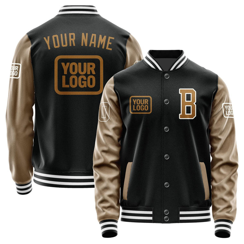 Custom Black Khaki Jacket JA171722171818222218