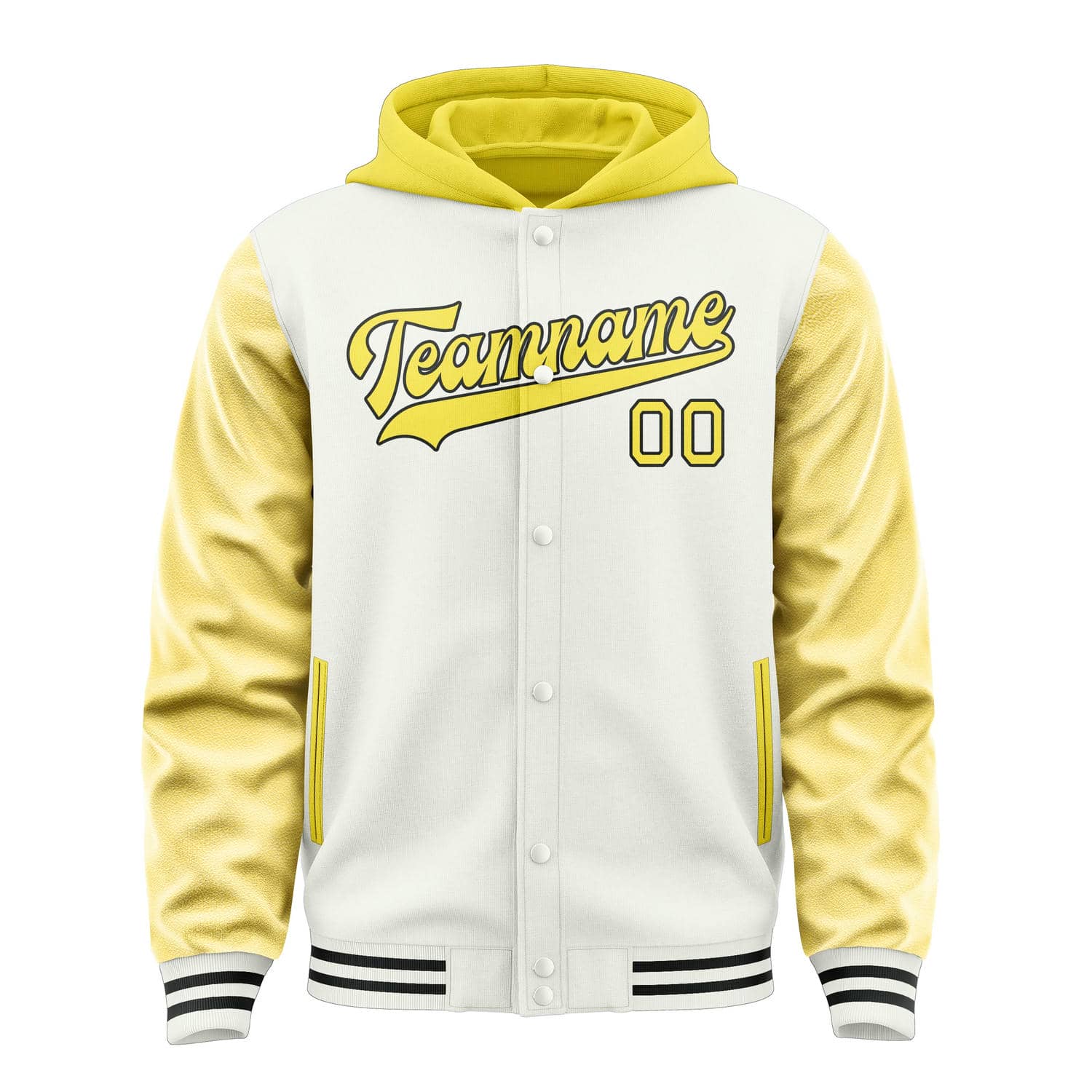 カスタムホワイトライトイエロージャケット