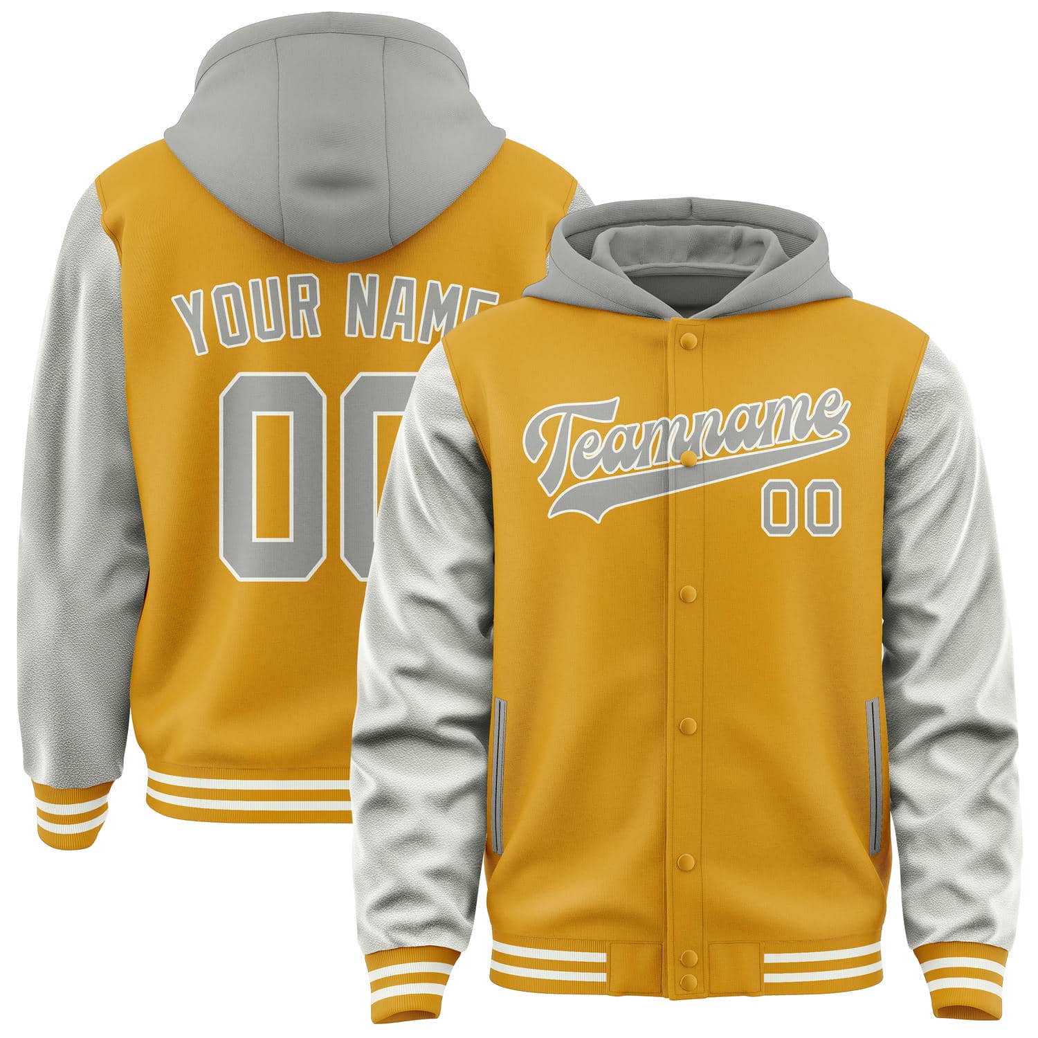 カスタムイエローグレージャケット